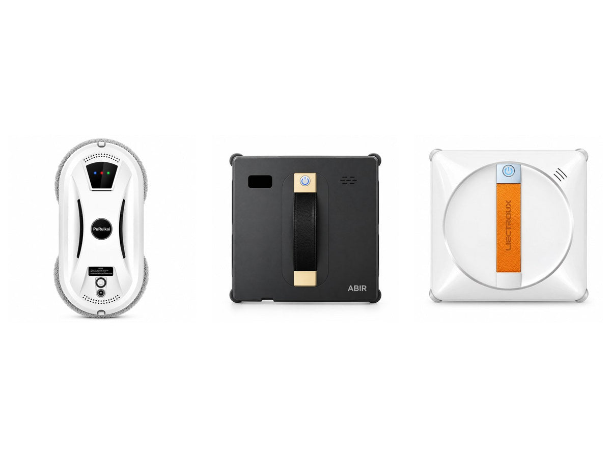 Les trois robots lave vitre Setoriva : Essentiel, Avancé et Premium Image