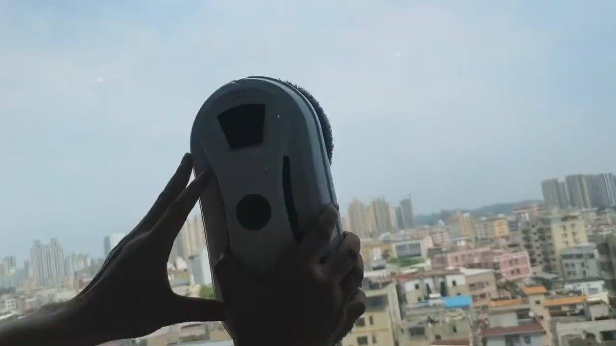 Démonstration du robot lave vitre Setoriva Essentiel